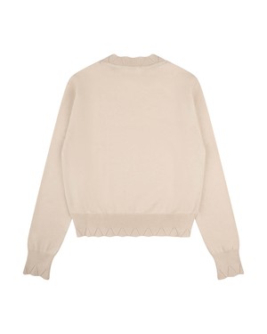 Flower Sweater sand from Matona