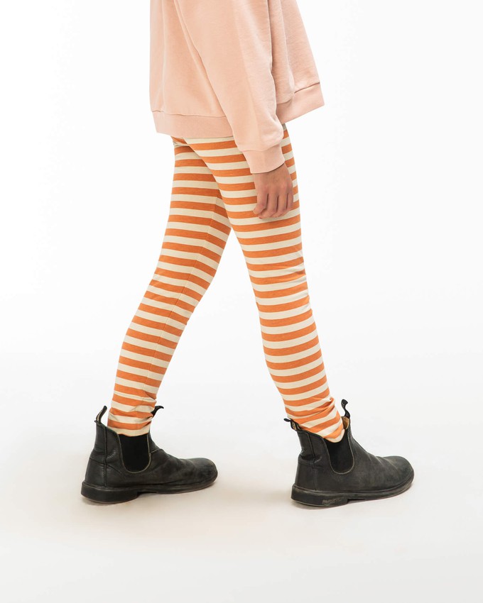 Jersey Leggings oyster-caramel from Matona