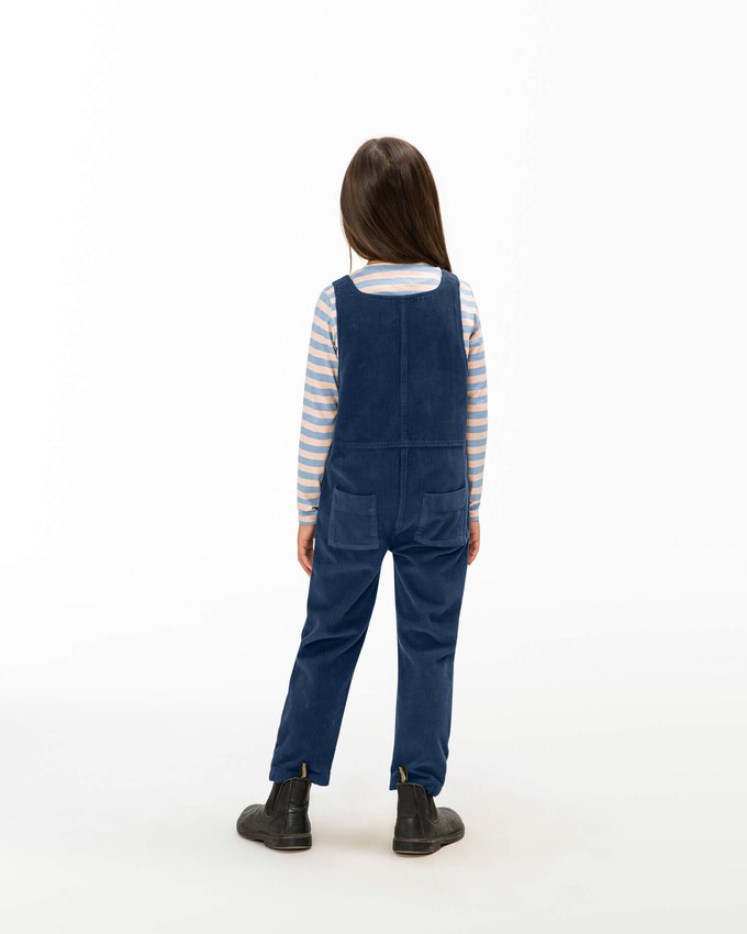 Corduroy Dungarees anchor blue from Matona