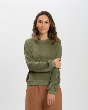 Light Sweatshirt olive green from Matona