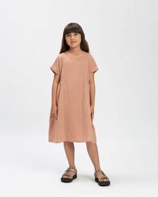 Boxy Dress rose via Matona