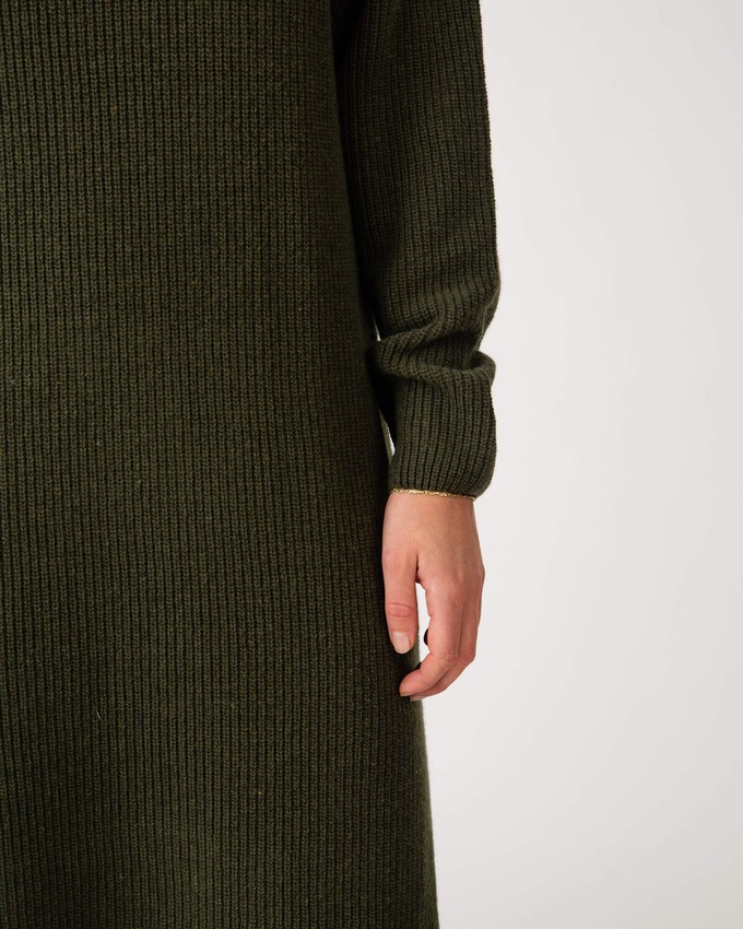 Knit Dress loden green from Matona