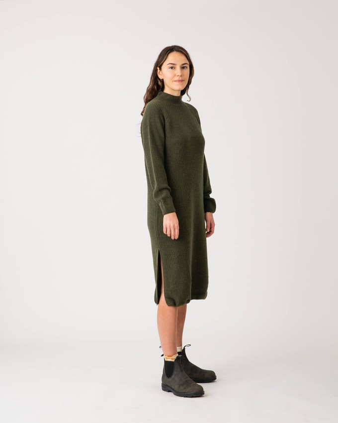 Knit Dress loden green from Matona