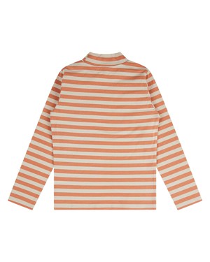 High Neck Longsleeve oyster-caramel from Matona