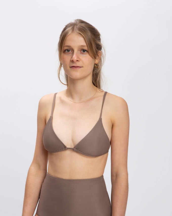 Triangle Bikini Top taupe from Matona