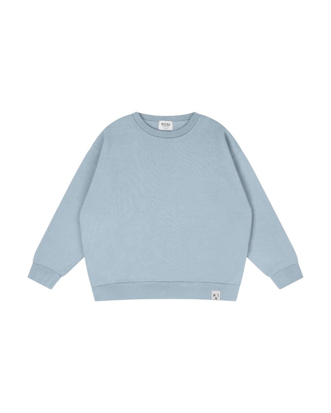 Crewneck Sweatshirt blue fog from Matona