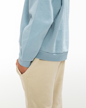 Crewneck Sweatshirt blue fog from Matona