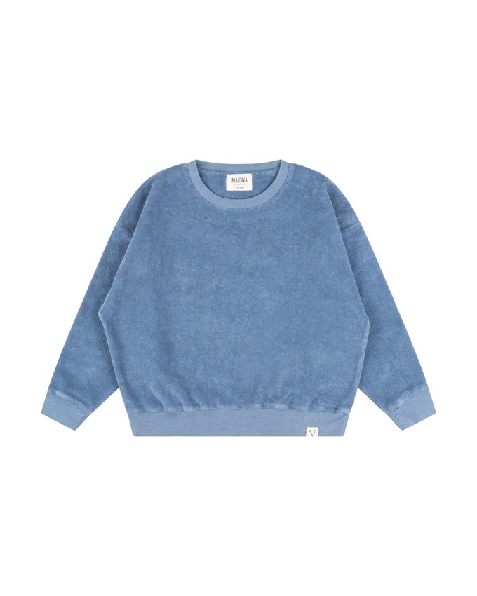 Crewneck Sweatshirt dusk blue from Matona