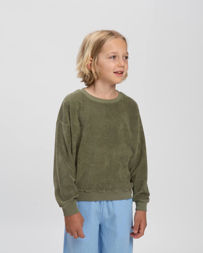 Crewneck Sweatshirt olive green from Matona