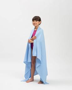 Muslin Plaid powder blue via Matona