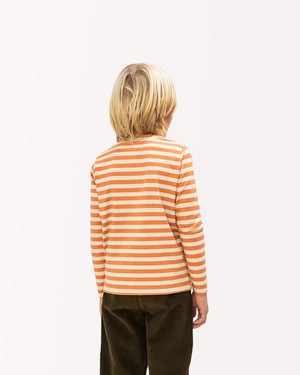 Longsleeve Tee oyster-caramel from Matona