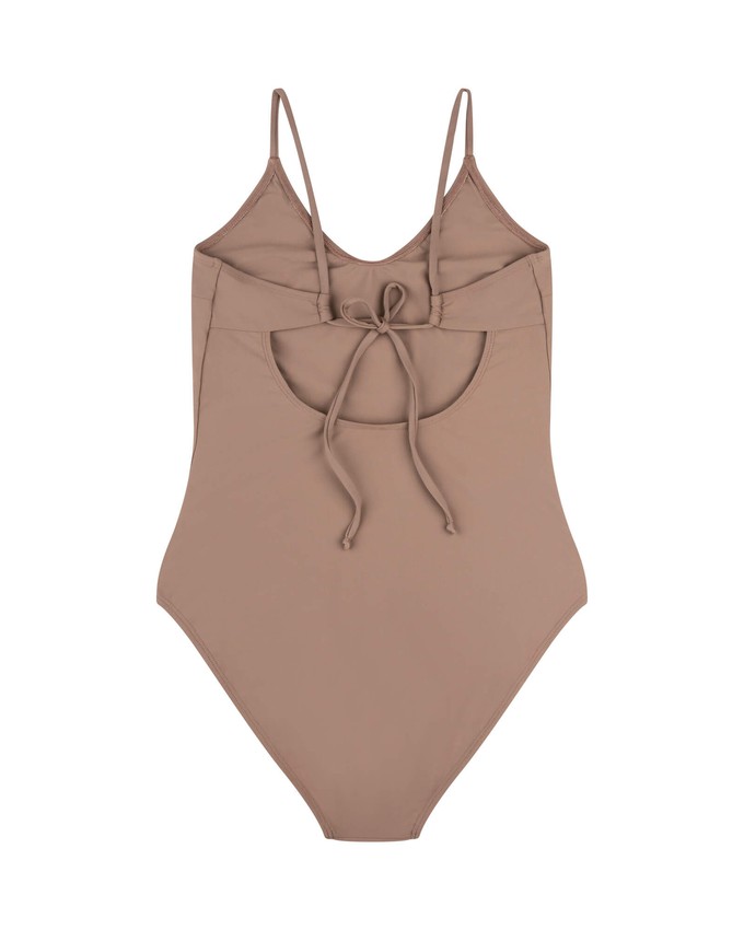 V-Neck Bathing Suit taupe from Matona