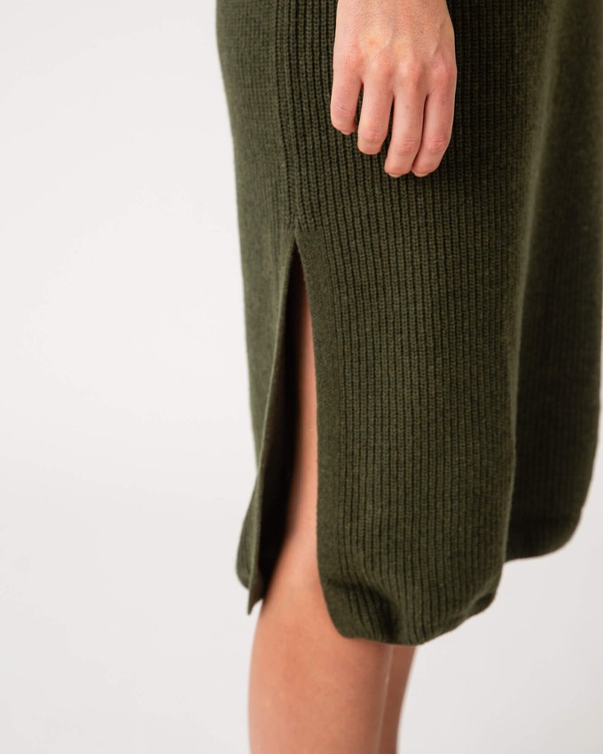 Knit Dress loden green from Matona