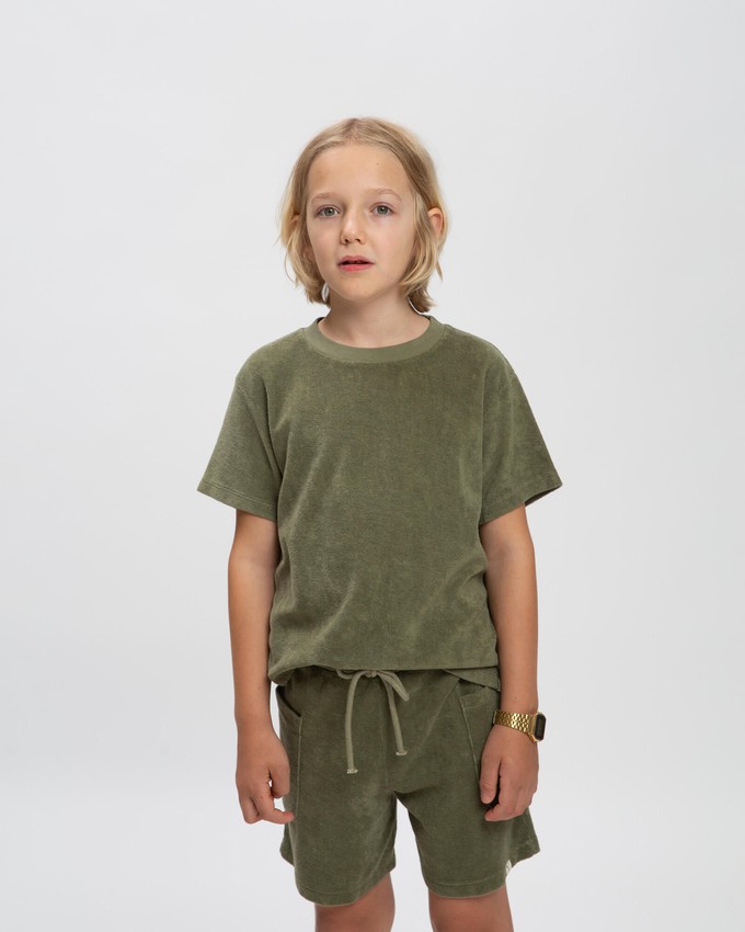 Terry Tee olive green from Matona