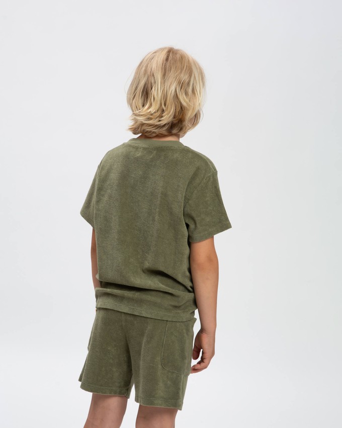 Terry Tee olive green from Matona