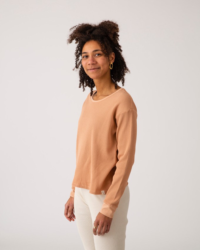 Basic Longsleeve Adult terracotta from Matona