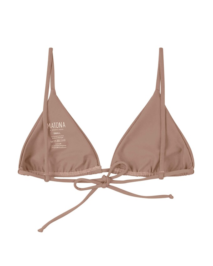 Triangle Bikini Top taupe from Matona