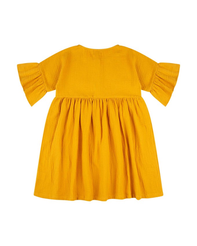 Volant Dress marigold from Matona