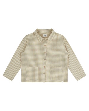 Linen Workshirt dijon check from Matona