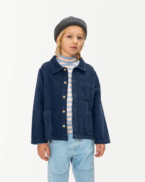 Boxy Corduroy Jacket anchor blue from Matona