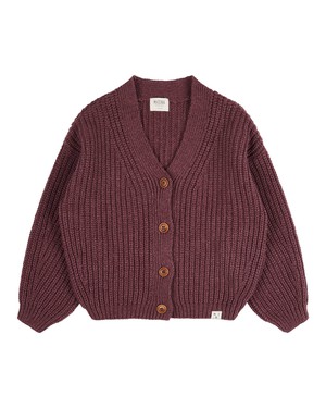 V-Neck Cardigan berry from Matona