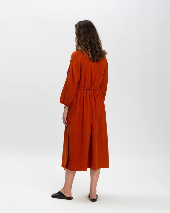 Muslin Dress brick from Matona