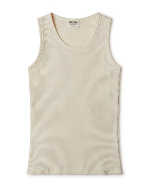 Basic Tanktop ecru from Matona