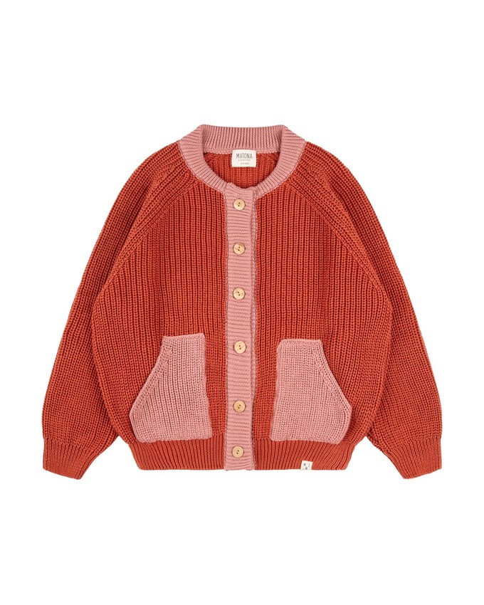 Sunny Cardigan magma from Matona