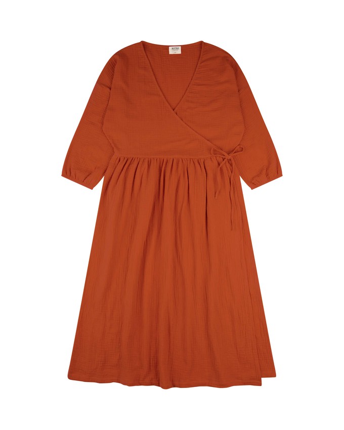 Muslin Dress brick from Matona