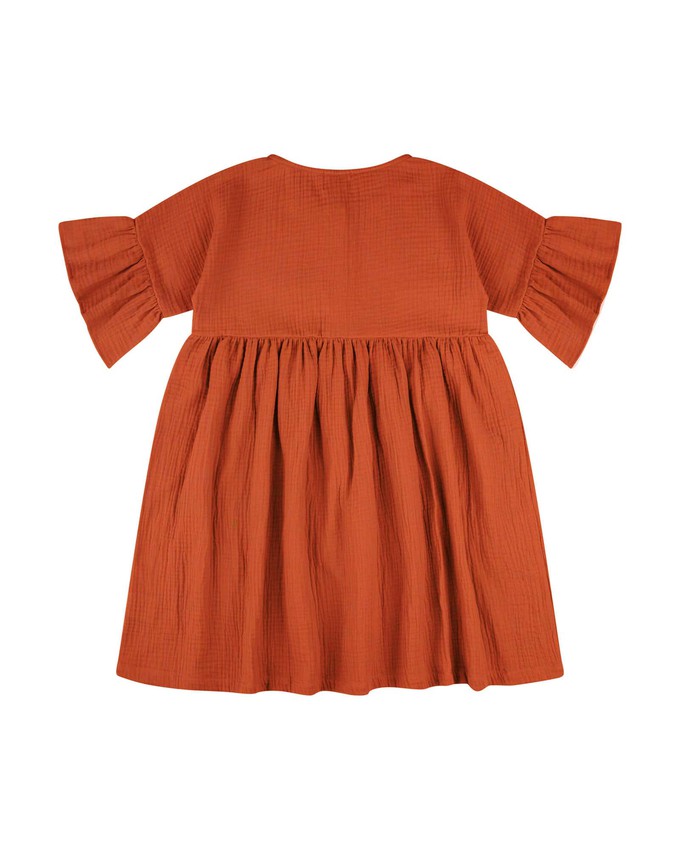 Volant Dress brick from Matona