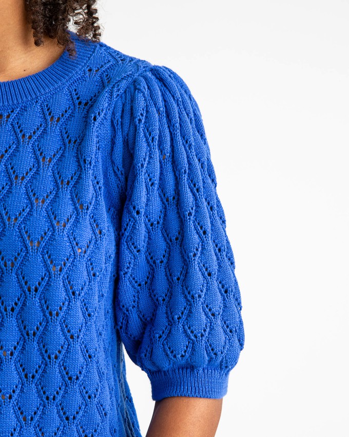 Knit Blouse cobalt from Matona