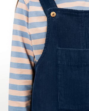 Corduroy Dungarees anchor blue from Matona