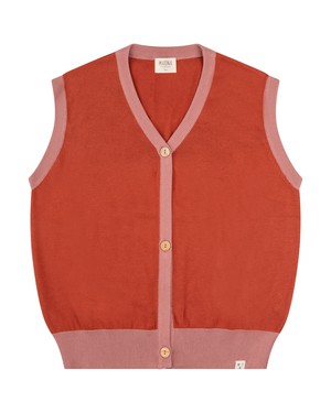 Buttoned Vest magma from Matona