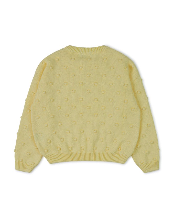 Popcorn Sweater daffodil from Matona