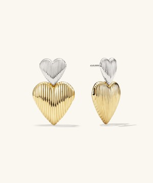 Big Puffy Heart Drop Earrings from Mejuri