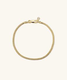 Timepiece Chain Bracelet via Mejuri