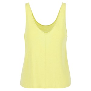 Summer top Soft yellow EcoVero from Mon Col Anvers