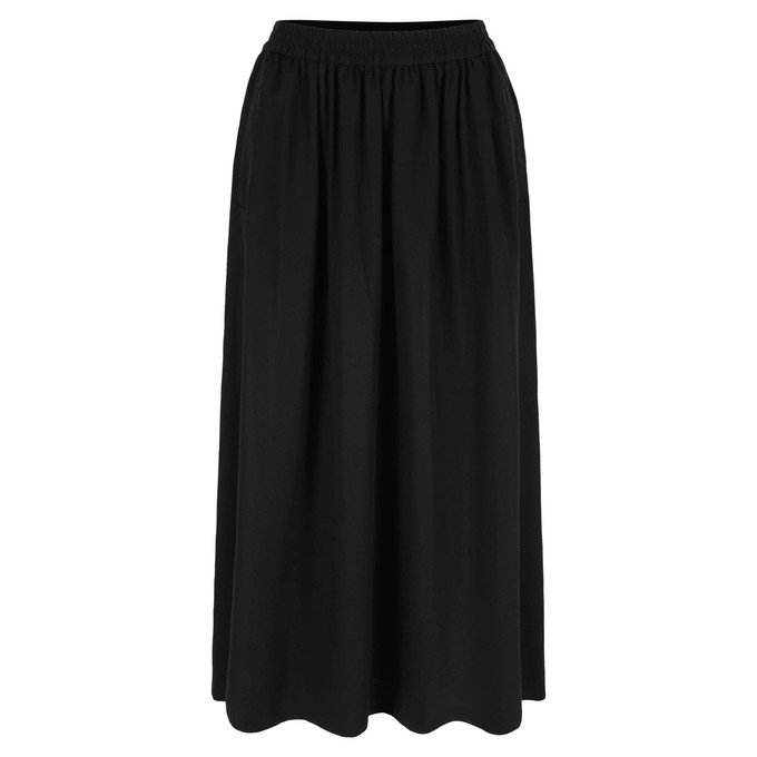 Sage midi skirt Black tencel from Mon Col Anvers