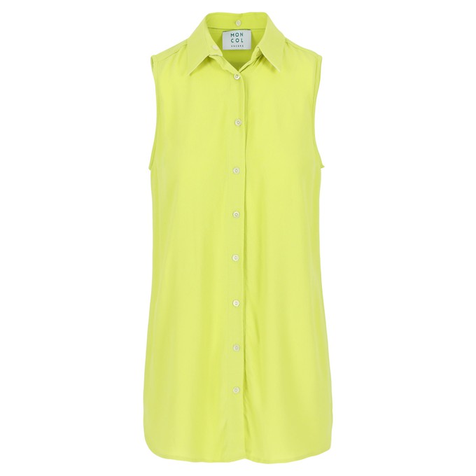 Wadi blouse Lime from Mon Col Anvers