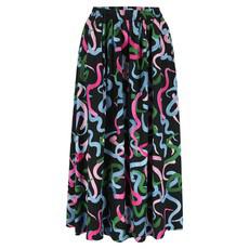 Sage midi skirt Swirl via Mon Col Anvers