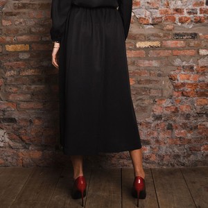 Sage midi skirt Black from Mon Col Anvers