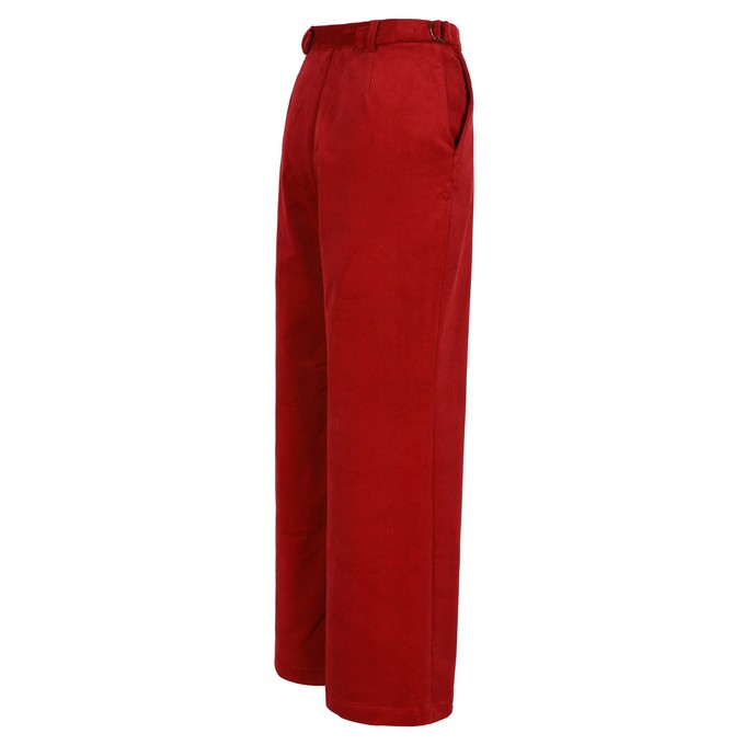 Gaia pants Corduroy red from Mon Col Anvers