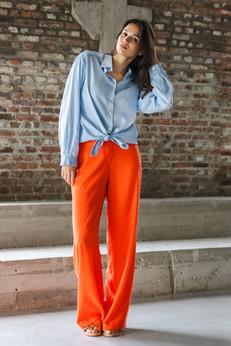 Han pants Coral via Mon Col Anvers