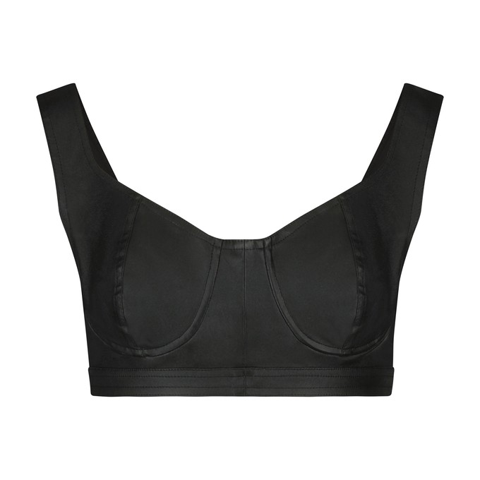 BLACK BRA TOP from MONIQUE SINGH