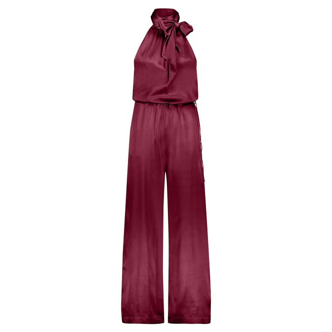 DARK MAGENTA JUMP SUIT from MONIQUE SINGH