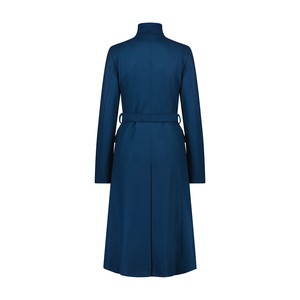 TEAL TAILORED WOOL COAT from MONIQUE SINGH