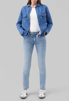 Skyler Mid Skinny - Original Stone via Mud Jeans