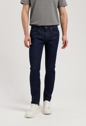 Dunn Low Tapered - Strong Blue from Mud Jeans