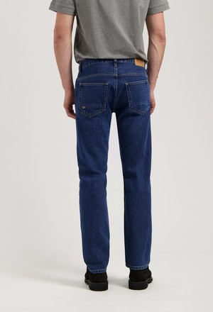 Hank Mid Tapered - Medium Stone from Mud Jeans