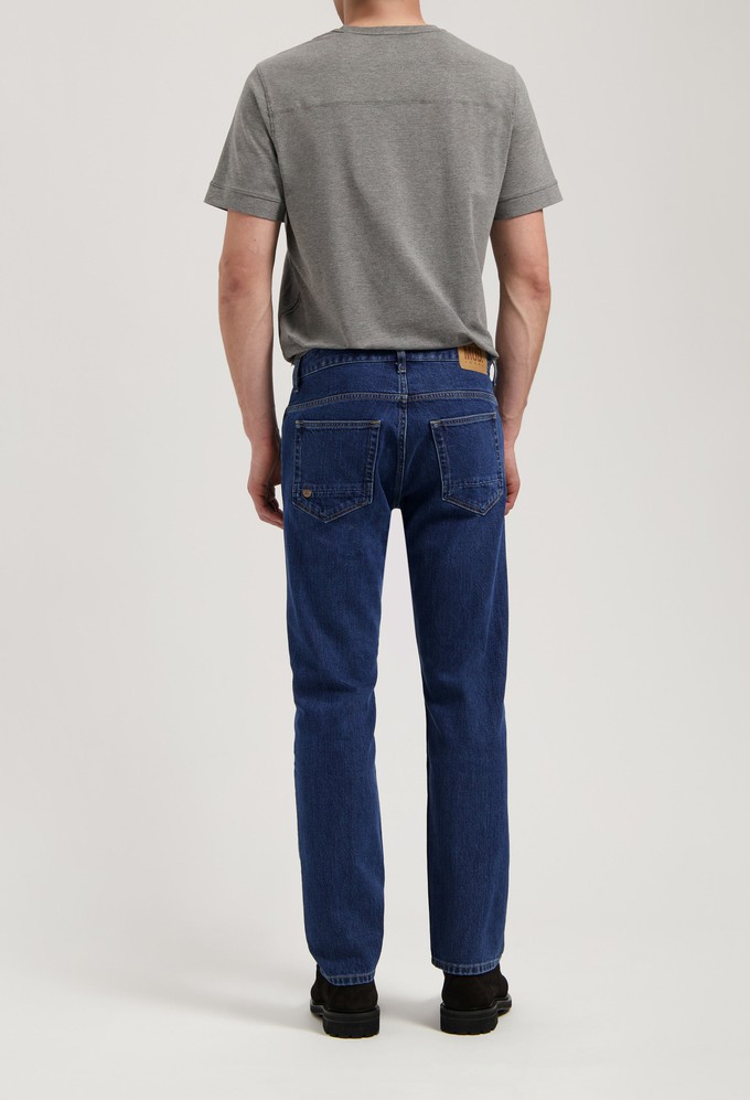 Hank Mid Tapered - Medium Stone from Mud Jeans